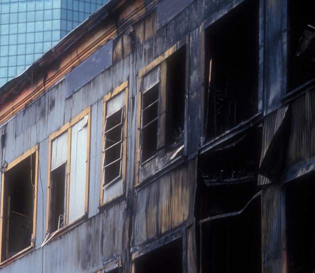 smoke damage