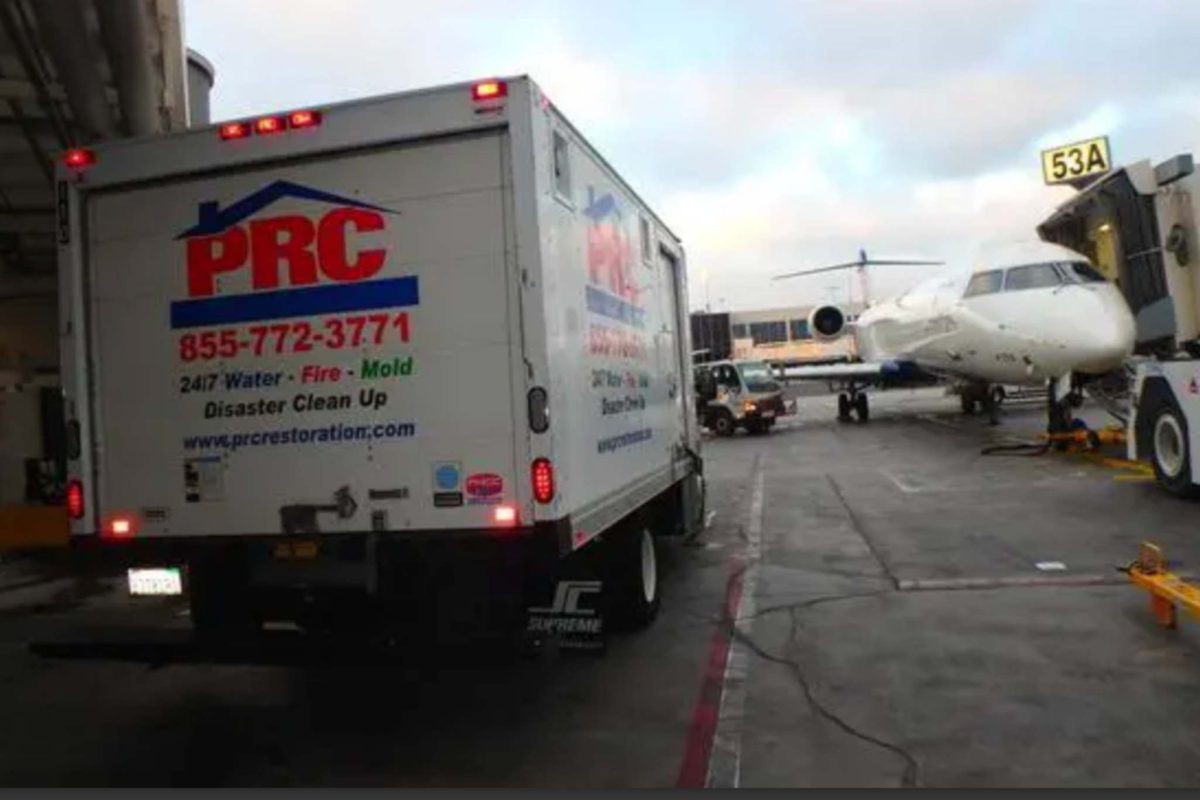 LAX Airport Sewage Spill Clean Up Project
